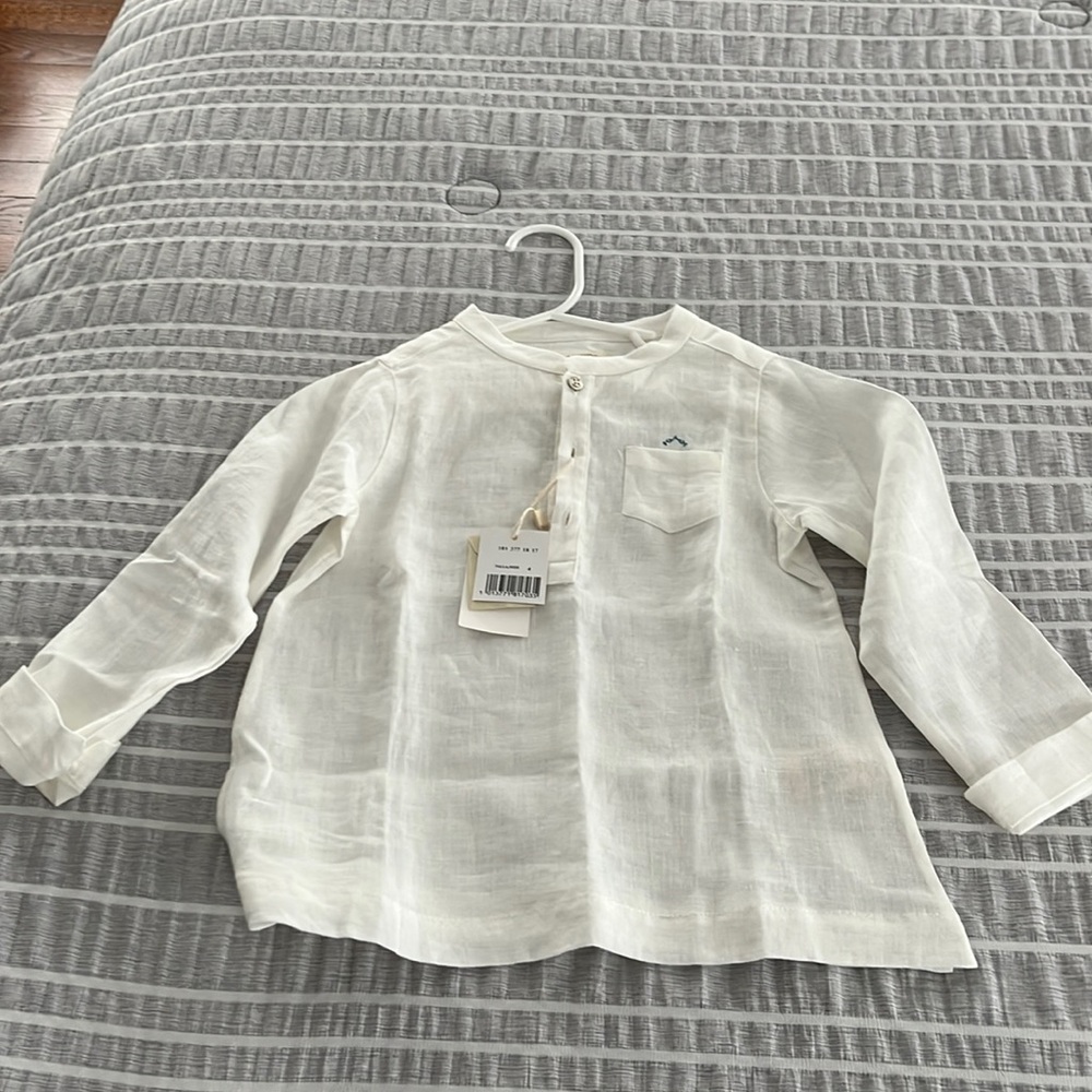 NWT - Unisex Linen shirt